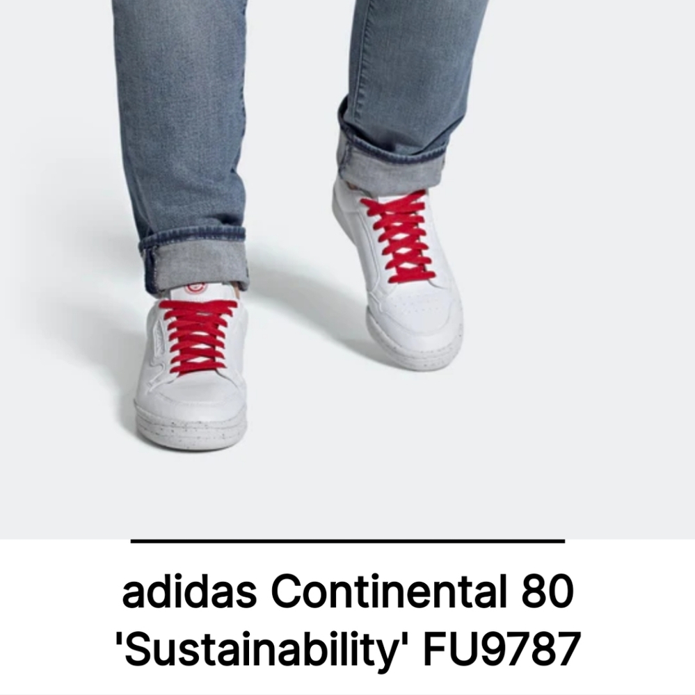 adidas Continental 80 'Sustainability' FU9787 sz M 6